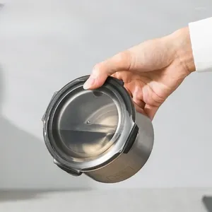 Opslagflessen luchtdichte containers voor voedselthee keukendoos Suger en koffieboxen verzegelde container potten kruiden suiker