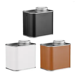 Bouteilles de rangement à air étanche au café scellé puister pu polyvalent thé