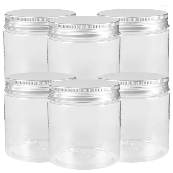 Botellas de almacenamiento Tapa de aluminio Mason Jars Ensalada Lata Portátil Miel Sellado Contenedor de alimentos Tapas de bebé Vidrio con