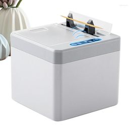 Bouteilles de stockage Porte-cure-dents automatique Distributeur sans contact Capteur de charge USB pour El Home