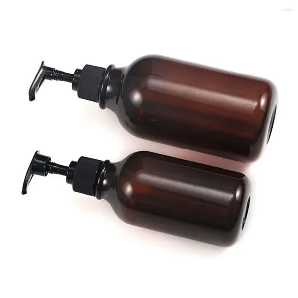 Bouteilles de rangement bouteille de salle de bain maison Contage cosmétique Pump Pump Lotion Dispenser Sous-fond shampooing