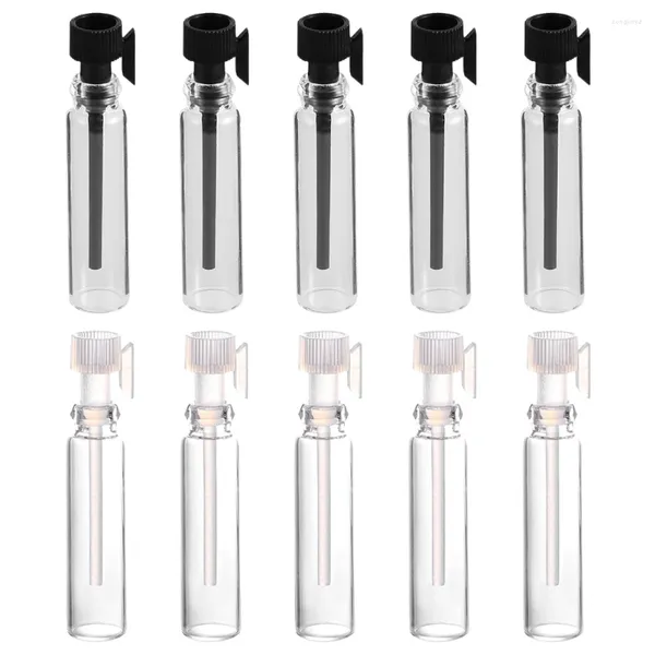 Botellas de almacenamiento Botella Muestra Contenedor vacío Mini Spray Viaje Niebla Viales de fragancia Pulverizador de maquillaje Atomizador portátil recargable fino