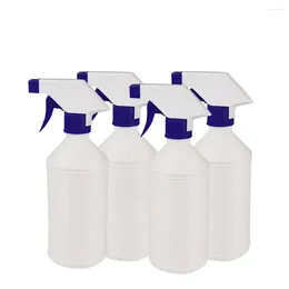 Botellas de almacenamiento Botella Spray 500ML4PC Pot portátil Suministros de limpieza líquida Taza joven y hambrienta