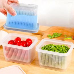 Boîte de rangement de bouteilles, panier de vidange, organisateur multifonction, filtre de légumes et de fruits, outil de passoire pour accessoires de réfrigérateur de cuisine