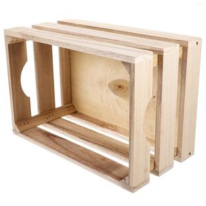 Caja de botellas de almacenamiento pequeñas cajas de madera cesta de lavandería para el hogar soporte de juguetes tortuga de dormitorio regalos regalos