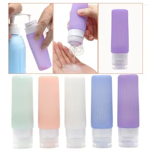 Bouteilles de rangement BPA BPA Regilable Portable Travel Lotion Dispentier Bottle Vacation Essentials