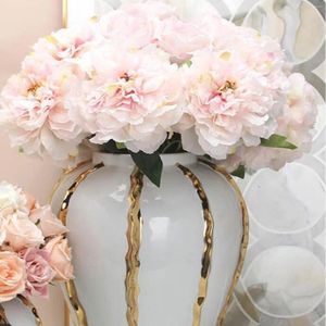 Bouteilles de rangement en porcelaine en porcelaine en porcelaine pour le bureau de collecte d'arrangement floral