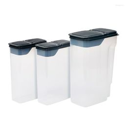 Opslagflessen Granen Dispenser-Multi Pack Set Kleine Container Keuken Organizer Knijpfles Voedselcontainers Glazen Potten Wi