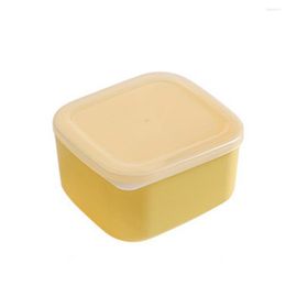Storage Bottles Cheese Slice Organizer Practical Anti-smell Portable Airtight Transparent Cover Food Container Case For Restaurant