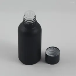 Botellas de almacenamiento China Fabricación Botella de gotero de vidrio esencial 30 ml de contenedor cosmético de perfume