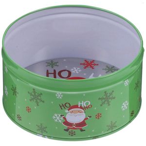 Opslagflessen kerstkoepel jar feest gunsten tas xmas containers cookie tin cadeaus papier klein kas tinplate kind