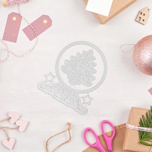 Opslagflessen Kerstboom Die Nieuwheid Snijden Dies Metal Stamps Card Making Embossing Mappen Diy Templates Scrapbook Cuts Christmass