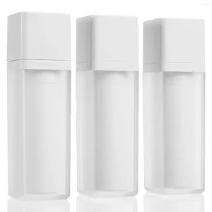 Opslagflessen Clear Airless Pump Bottle Shampoo Night Cream voor Face Travel Dispenser Refilleerbaar container Lotion Vacuüm Plastic