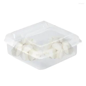 Opslagflessen Clear Cake Box Cover Boter Dish Taart Containers aanrecht Koelkast keukenaccessoire voor cheesecake -dessert