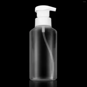 Bouteilles de rangement Dispensateur de savon à bouteille en mousse transparente pour la presse à fuite de voyage
