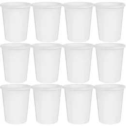 Bouteilles de rangement Clear Porridge tasses Portion jetable Plastique pour faire des bols de soupe Points à l'huile PRATIQUES PRATIQUES SURDY