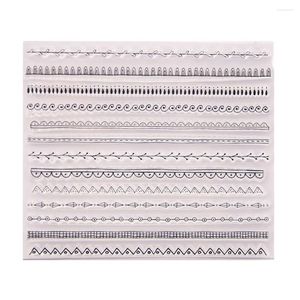 Opslagflessen Duidelijke Stempel Transparante Zegel Stempels Voor DIY Scrapbooking Craft Po Dagboek Decoratie (T1320)