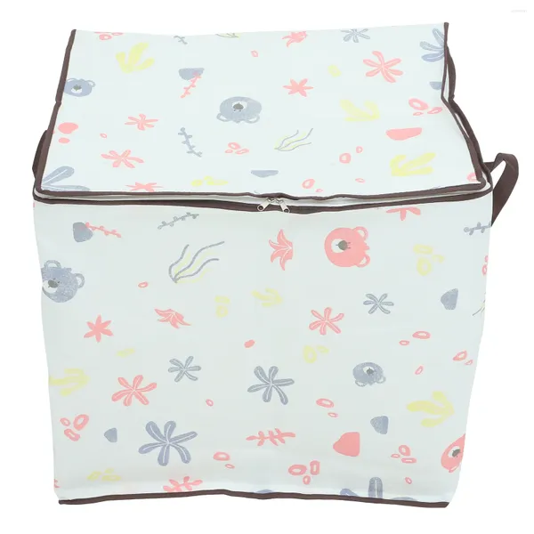 Bouteilles de rangement Sac à vêtements Sacs pour contenant de placard contenant des poubelles pliables couvertures liberes couette organisatrice ferme