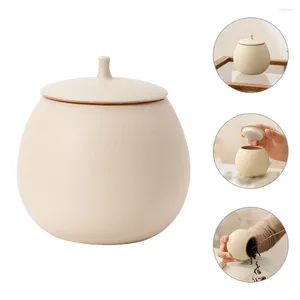 Opslagflessen koffie keramische pot snoeppot decoratieve potten met deksels keramiek multifunctionele container