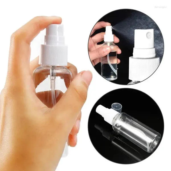 Bouteilles de rangement pratiques, petit Spray, étanche, Durable, rechargeable, ensemble de bouteilles en plastique, soins capillaires portables