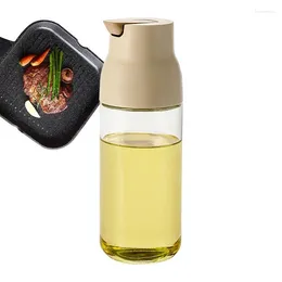 Botellas de almacenamiento Botella de aceite de cocina Vinagre Dispensador de salsa de soja Contenedor de condimentos Utensilios de cocina para aceites Salsas