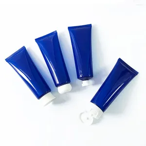 Opslagflessen cosmetische container 120 g plastic lege squeeze lotion crème navulbare zachte buis 120 ml