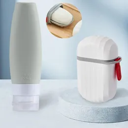 Bouteilles de rangement couvercle porte-savon Portable fiable boîte de voyage Durable forte étanchéité robuste taille pratique Drain