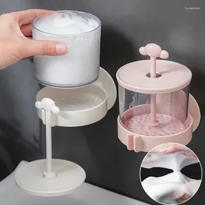 Opslagflessen Creative Cloud Handgreep gezicht Cleanser schuimmaker schoonmaakfles schoonheid gereedschap Face Clean Tool Cup Bubble Foamer