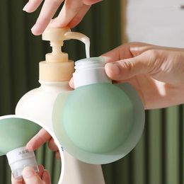 Design de botellas de almacenamiento Silicone Shampoo Botella Fuga a prueba