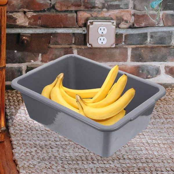 Bouteilles de rangement Dish Wash tote commercial pour maison en plastique caisse de caisse d'autobus