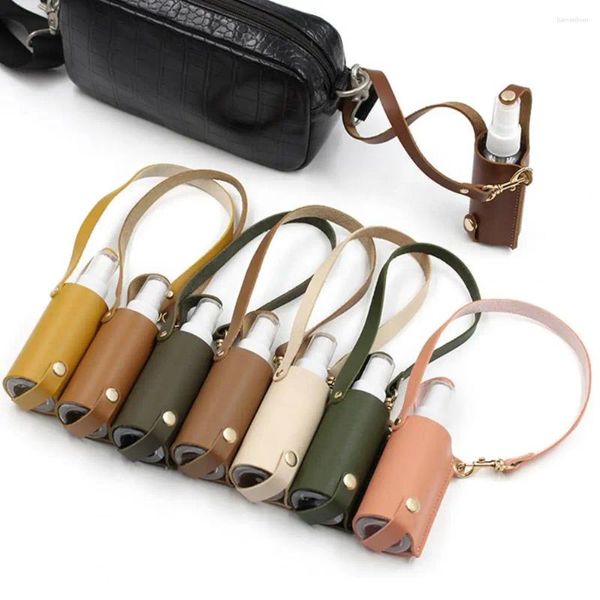 Botellas de almacenamiento caída !!Botella desinfectante de manos Portable sin olor portátil buena bolsa colgante de cordón para viajar para viajar