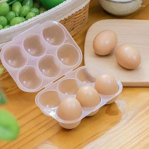 Bouteilles de rangement conteneur d'œufs Portable Camping pique-nique réfrigérateur bac à légumes support de plateau accessoires de cuisine