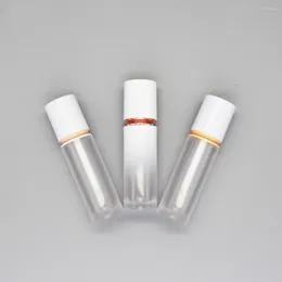 Opslagflessen lege 3 ml ronde gradiënt witte lipgloss buis navulbare vloeistof oogschaduw diy draagbare fundering 24 stks