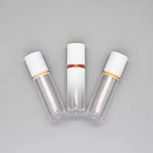 Opslagflessen lege 3 ml ronde gradiënt witte lipgloss buis navulbare vloeistof oogschaduw diy draagbare fundering 24 stks