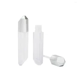 Bouteilles de rangement vides 6 ml tube de brillant à lèvres multi-angles avec une bouteille cosmétique de fond de teint liquide transparent l'hypoténuse claire 36pcs