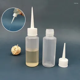 Bouteilles de rangement bouteille de colle vide avec aiguille bricolage artisanat de précision