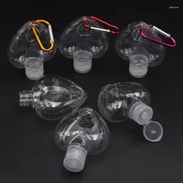 Bouteilles de rangement vide Hands Dasizizer Bottle Keychain Hecter Voyage Plastic Rechargeable Squech Drop