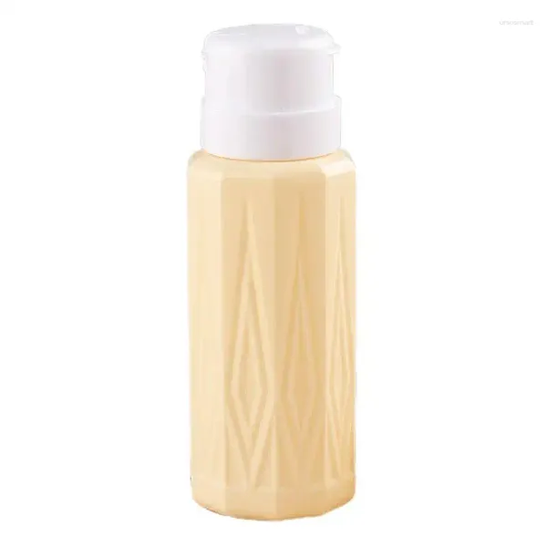 Botellas de almacenamiento Polpo de uñas vacío Policón Limpieza Dispensador transparente Dispensador Líquido Liquidación UV Gel Dirty Cleanser Herramientas o salón