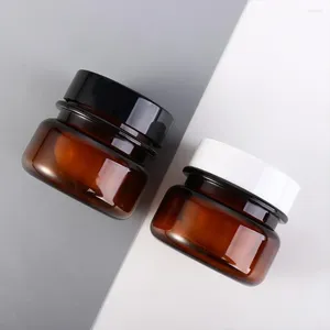 Opslagflessen lege navulbare lipfunderingen vloeistoffen monster potten gezicht crème make -up pot jar cosmetische potten lotion flesjes flessen