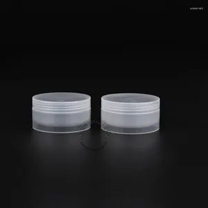 Bouteilles de rangement - outils de maquillage excellants 50g / 50 cm3 pot en plastique transparent contenants d'emballage cosmétique pour masque facial / crème pour les mains 30pcs