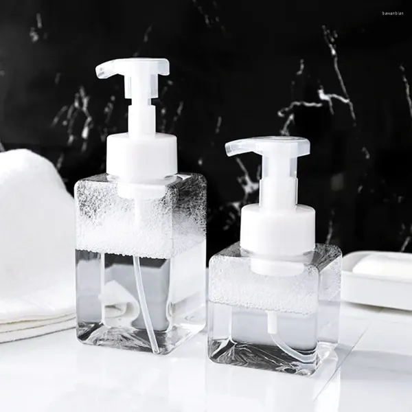 Botellas de almacenamiento Herramienta de limpieza facial Limpiador Espumador Ducha Champú Botella Dispensador de jabón Bomba de espuma Recargable