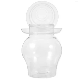 Bouteilles de rangement pot fermenteur avec réservoir de fermentation de couvercle