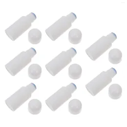 Botellas de almacenamiento Fomiyes Botella de punta de esponja 8pcs dispensador de agua líquida vacía para zapatos cosméticos y repelente