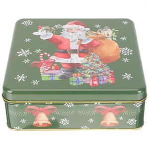 Opslagflessen Food Cookie Boxes Party Favor Packing Box Christmas Gift Tinplate
