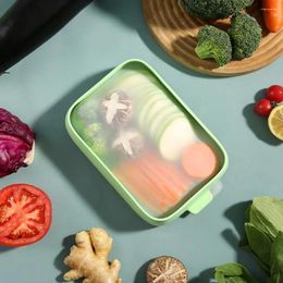 Bouteilles de stockage bac à fruits boîte de récipient micro-ondable en Silicone récipients alimentaires garder la fraîcheur réutilisable pour le réfrigérateur idéal