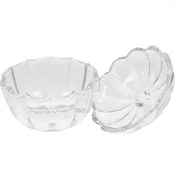 Bouteilles de stockage pot en verre décoration de la maison forme de citrouille conteneur de fruits secs décorations de maison pour conteneurs scellés bonbons