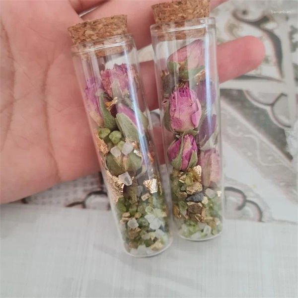 Botellas de almacenamiento, tubo de ensayo de vidrio, 50 unids/lote, botella de 17, 22 y 80mm, tapón de corcho, Mini frascos pequeños DIY, viales decorativos para boda