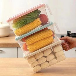 Bouteilles de rangement Boîte de nouilles à grains plastique légume divers avec couvercle