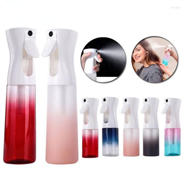 Botellas de almacenamiento Peluquería Botella de spray Salón Peluquería Herramientas para el cabello Pulverizador de agua Cuidado de la niebla de belleza