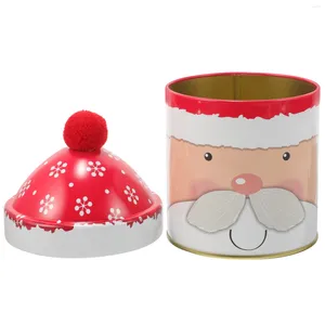 Bouteilles de rangement, pot à chapeau, étui à bonbons, conteneurs de noël pour décoration, étuis à bonbons, petites boîtes avec couvercles, boîte à collation